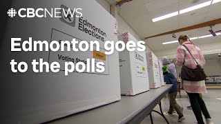 Voters cast their ballots on municipal election day