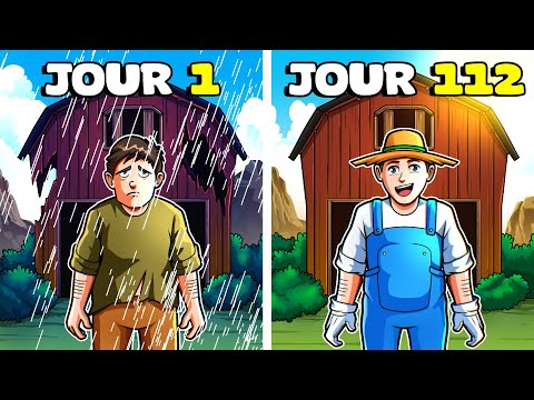 J'ai vécu 112 JOURS à STARDEW VALLEY (Année 1)