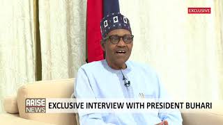 ARISE NEWS EXCLUSIVE INTERVIEW WITH NIGERIA’S PRESIDENT MUHAMMADU BUHARI screenshot 3