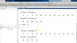 Manipulating vectors
