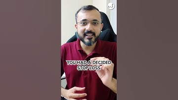 How to stop losing money in the markets | Kaushik Akiwatkar #shorts