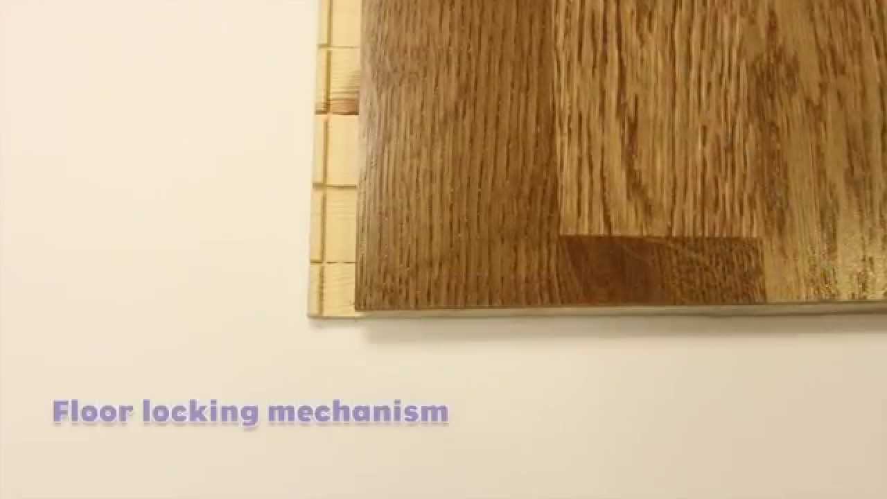 Hardwood Click Lock Floating Floor YouTube