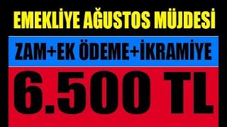 Emeklinin Yüzü Gülecek İşte Emeklinin Ağustosta Banka Hesabına Yatacak Olan Paralar Hayirli Olsun