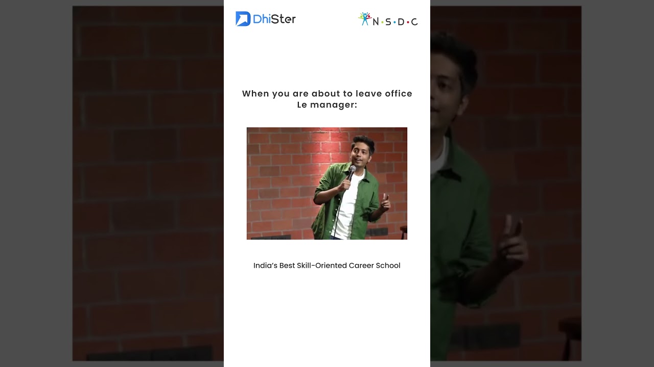 When you are leaving the office manager be like! 