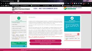 NTA NET RESULT IS OUT 2019 || ALL THE BEST || LINK IS GIVEN BELOW..