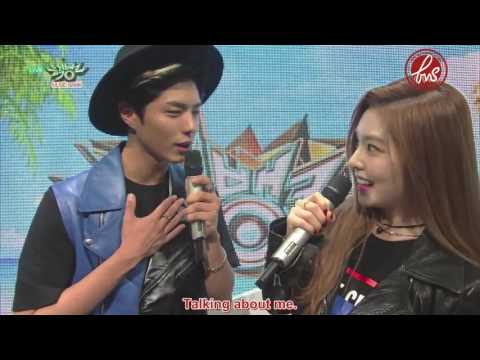 [ForVelvetSubs] 150828 Music Bank MC Cut - Irene (eng)