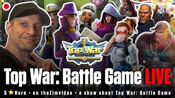 Top War: Battle Game - LIVE - Leveing New Base New Alliance Base Level 35-36