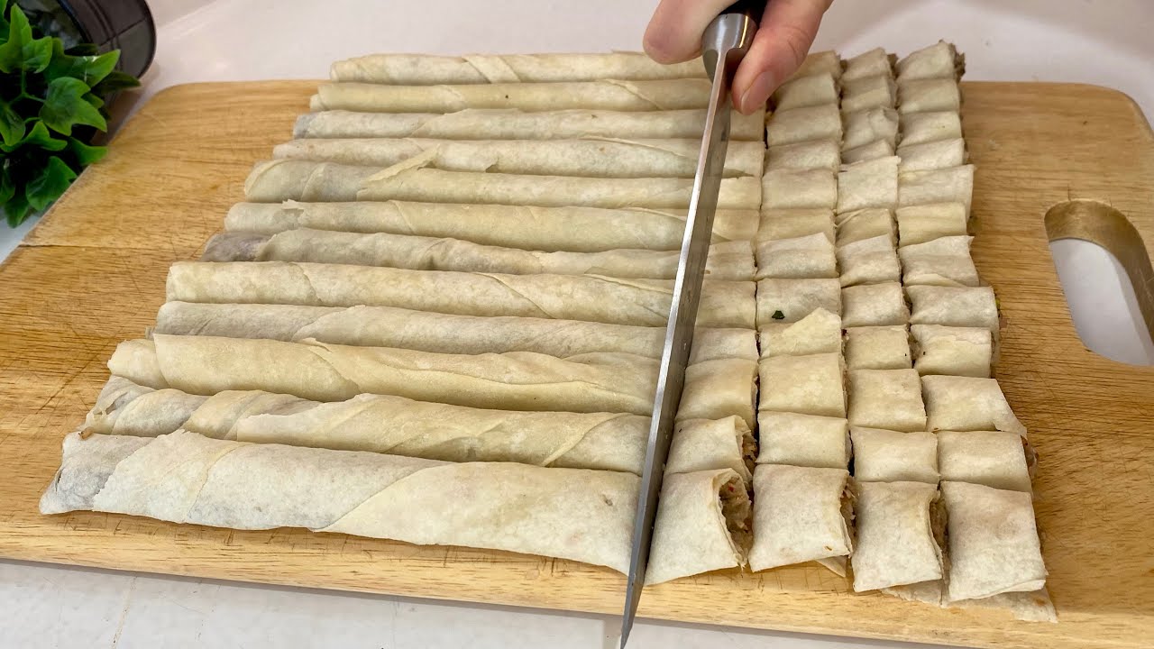 ✅DÜNYANIN EN KOLAY MANTI TARİFİ ????Hazır Yufkadan Çıtır Çıtır Sosyete Mantısı Tarifi????Çiçekintarifler
