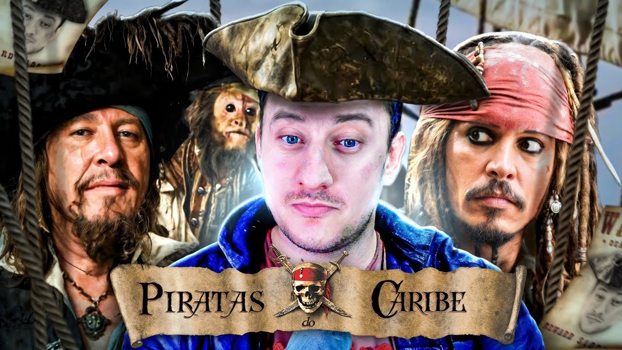 PIRATAS DO CARIBE - A MALDIÇÃO DO PERÓLA NEGRA É O MELHOR FILME DE PIRATA!! | JoDe React