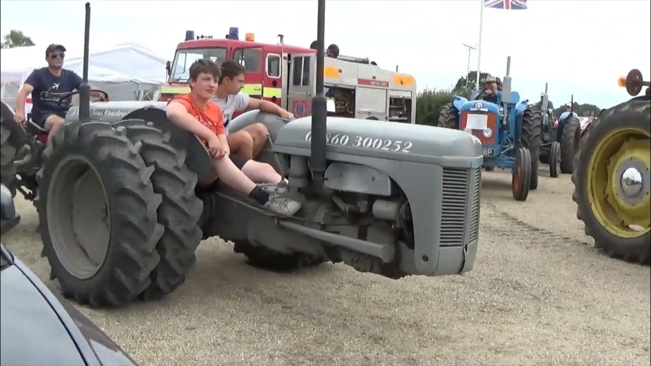 Laughton Cuckoo Spring Fayre 2022. Tractors to the Arena. YouTube