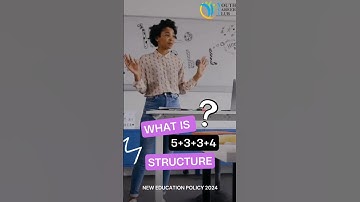 What is the 5+3+3+4 structure of NEP 2024?  #educationpolicy2024 #educationpolicy