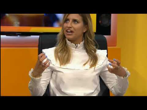 Ferne McCann Upskirt and very leggy in short white dress