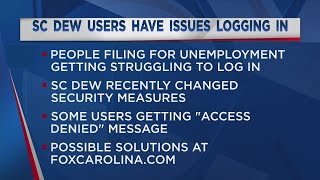 SCDEW on 'access denied' issues