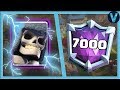 ОНА СМОГЛА ЭТО СДЕЛАТЬ! ПОКОРИЛА 7000 КУБКОВ / CLASH ROYALE