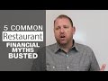 Common Restaurant Financial Myths BUSTED