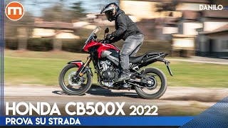 Honda CB500X 2022 | La CROSSOVER giapponese si migliora! Ecco come va su strada e in off-road