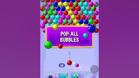 Bubble shooter game . Level 135 to 40