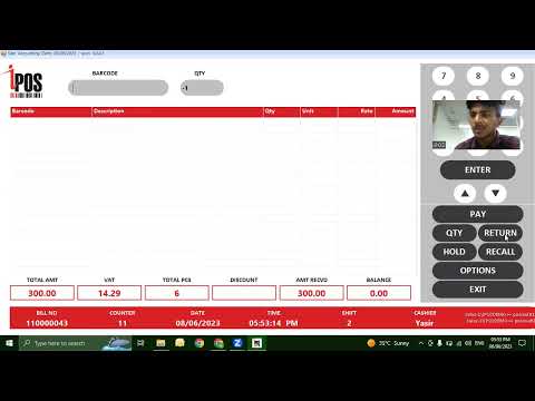 iPOS Point Of Sales (POS) demonstration