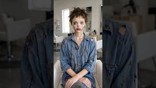 Before vs After...This Makeover Should Be Illegal 😳✨ #fashion #makeup #ai #style