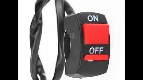 How To Install External Motorcycle Switch Part 2 For YAMAHA SZ2016