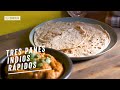 Tres panes indios rápidos que se pueden hacer en sartén | EL COMIDISTA