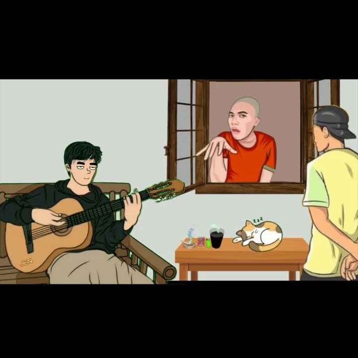 Story wa animasi main gitar lagu micky momo anak 90an
