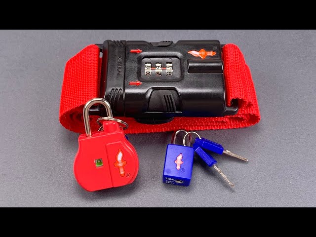 Safe Skies TSA Luggage Locks