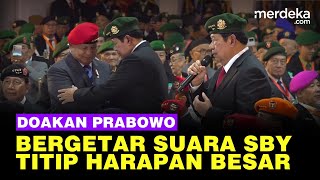 Harapan Besar SBY untuk Presiden Terpilih Prabowo, Sampai Suara Bergetar \u0026 Saling Hormat