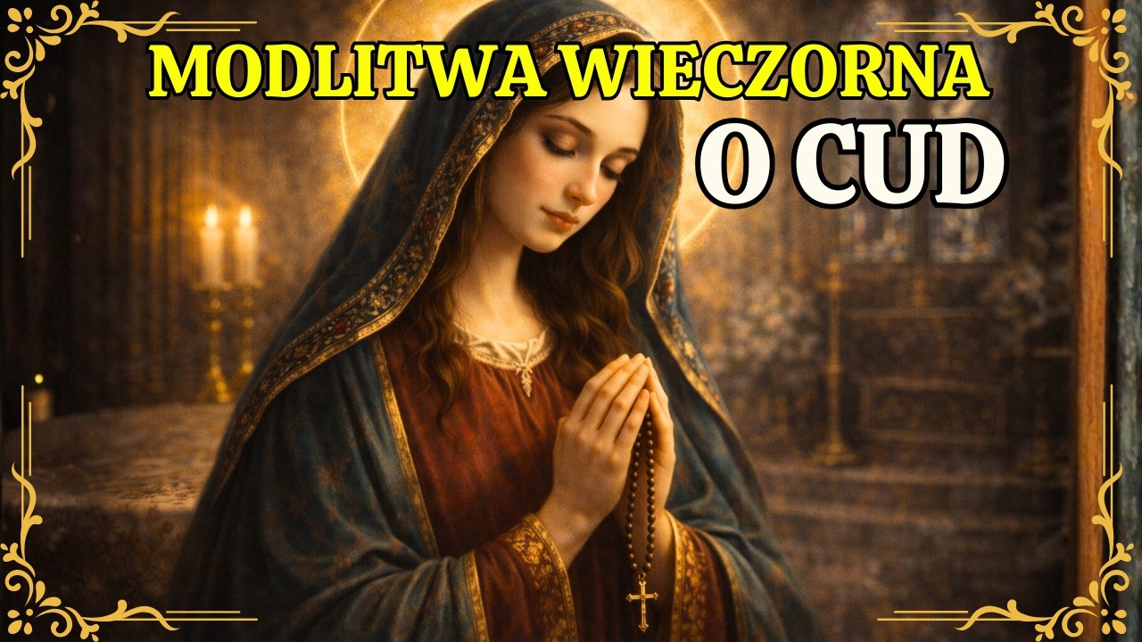 Wieczorna Modlitwa do Matki Boskiej o Cud.