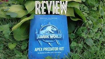 Jurassic World Apex Predator Kit Unboxing and Review