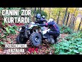 TAKLA ATMA TAKTİKLERİ - 4X4 ATV ILE ZORLU ORMAN PARKURLARINDA ATV KAZALARI ATV VLOG