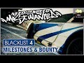 NFS Most Wanted Blacklist 4 Milestones Bounty