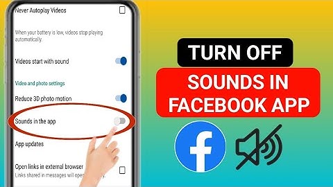 How to Turn Off Sound on Facebook Like Button (NEW UPDATE in 2025)