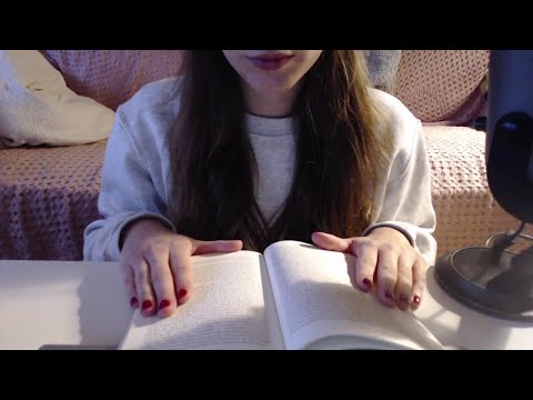 ASMR español. Leyendo sobre PSICOLOGÍA (soft spoken)