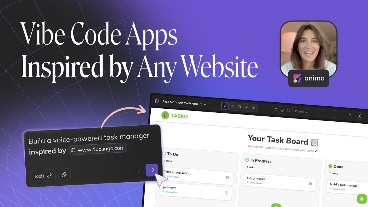 Build apps with vibe coding, Matching the branding of any website - YouTube