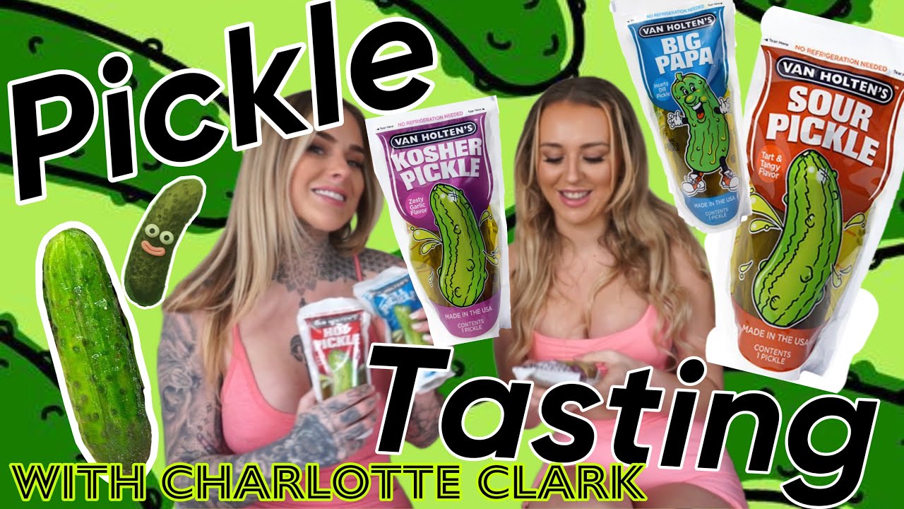TASTING VIRAL TIKTOK PICKLES (Ft Charlotte Clark) - YouTube