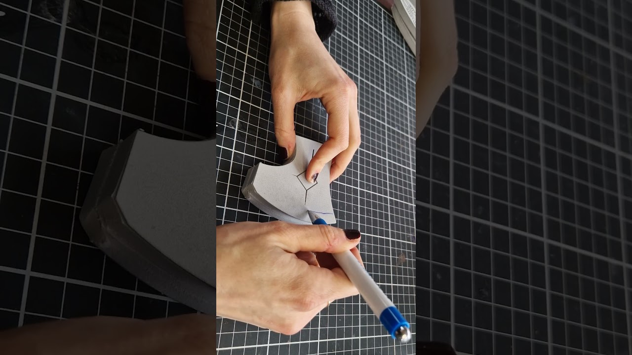 Would Kratos like this weapon? 👀 #cosplay #godofwar #kratos #diy #creative