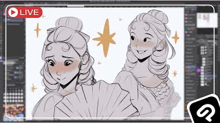 Sketching Rosalind ✏️ (OCs from my novel!)