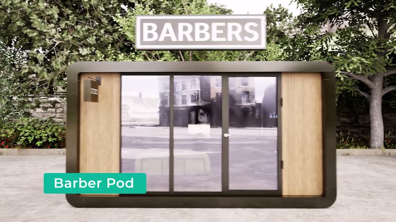 Barber Pod | Tailor-Made Modular Buildings for Barbers