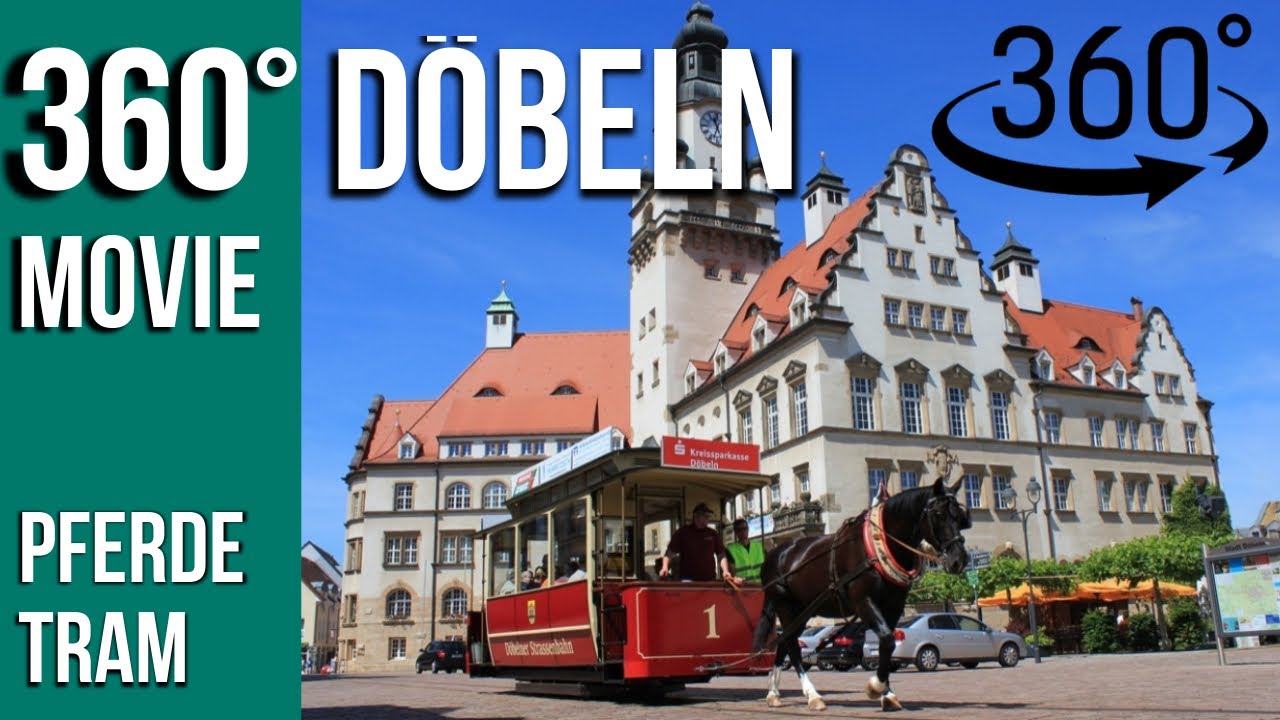 360° Grad Pferdestraßenbahn Döbeln, Sachsen