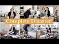 *NEW* COMPLETE DISASTER CLEAN WITH ME! | EXTREME CLEANING MOTIVATION | CLEANING THERAPY
