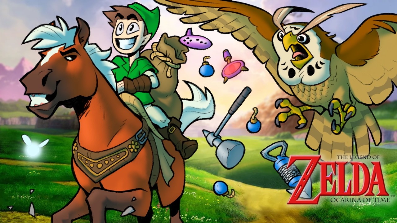 Thumbnail for The Legend of Zelda Ocarina Of Time FULL GAME PLAYTHROUGH - Nostalgia Trip