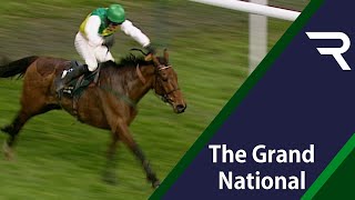 Ruby Walsh wins the 2005 Grand National aboard HEDGEHUNTER for Willie Mullins and Trevor Hemmings