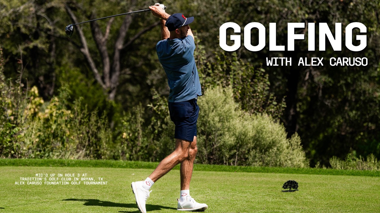 Mic'd Up on the Golf Course with Alex Caruso | OKC Thunder