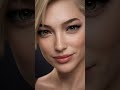 Angie - alive female 3d avatar #shorts