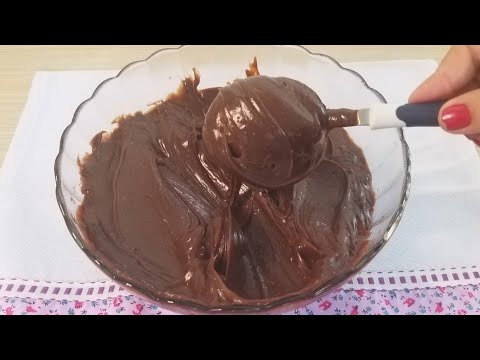 Recheio Cremoso de Chocolate para Bolos e Tortas | Brigadeiro Gourmet Cremoso