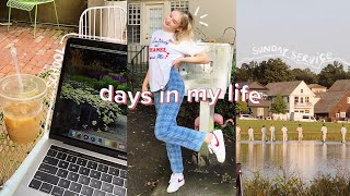 days in my life VLOG: mental health chats, new hair, kanye west concert lol