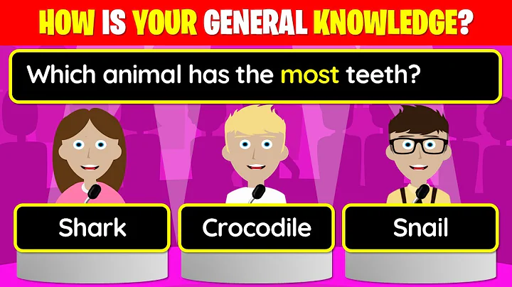 👉  40 Trivia Quiz Questions - How is YOUR general knowledge?! | 25-175