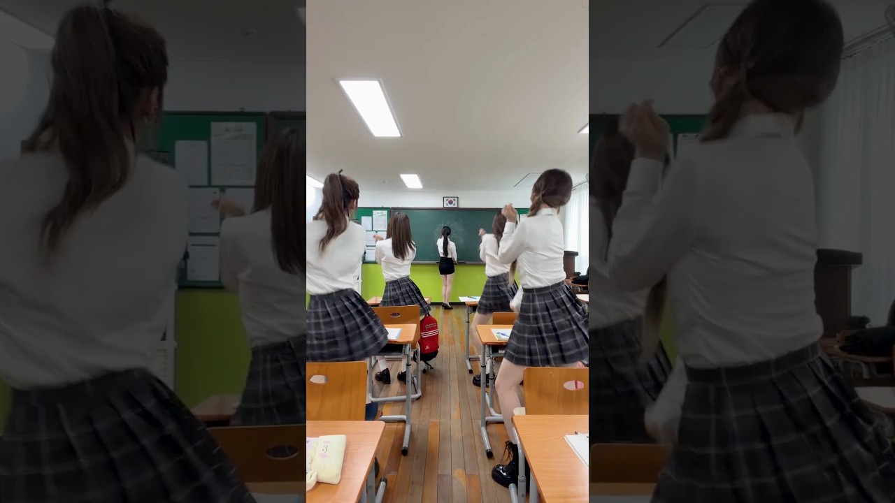 Cute dance.. then everyone started running 😂