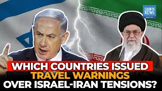 Which Countries Have Advised Against Travel To Middle-East?